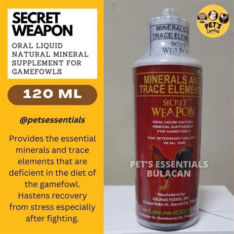 secret weapon for gamefowl